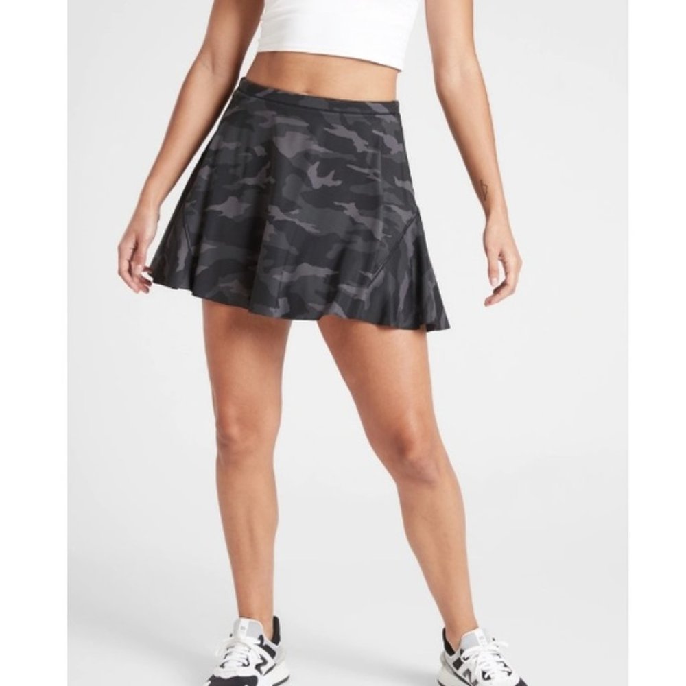 Athleta Black Camo Matchpoint Skort Size XS